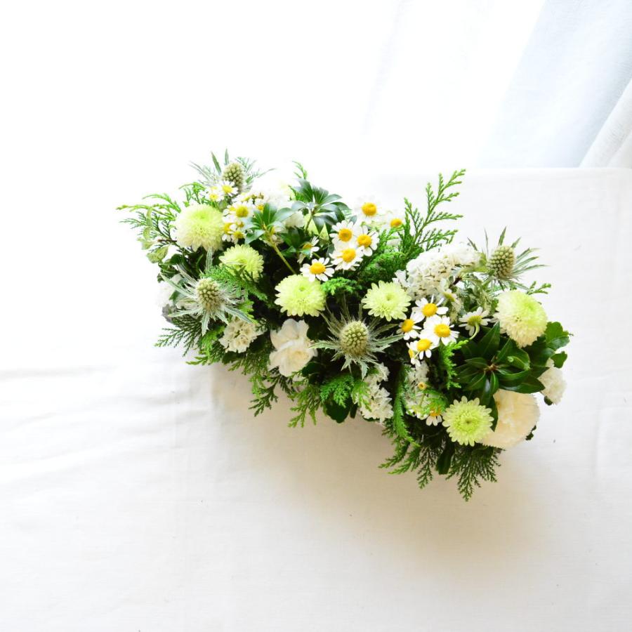 ブーケ 花とギフトの店 ARNE 誕生日 あす着 花 ギフト 横長 生花