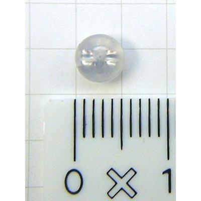 ピアスキャッチ 本物14金WG シリコンコーティングタイプ Sサイズ