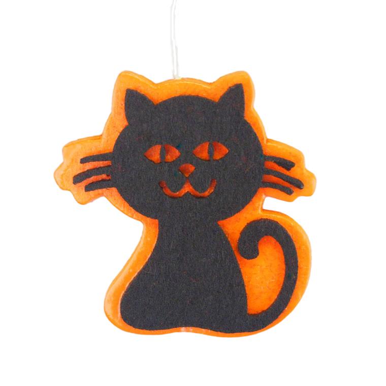 ハロウィンフェルトキャットオーナメント 10d6004 3 クリスマス専門店 Kobe Craft 通販 Yahoo ショッピング