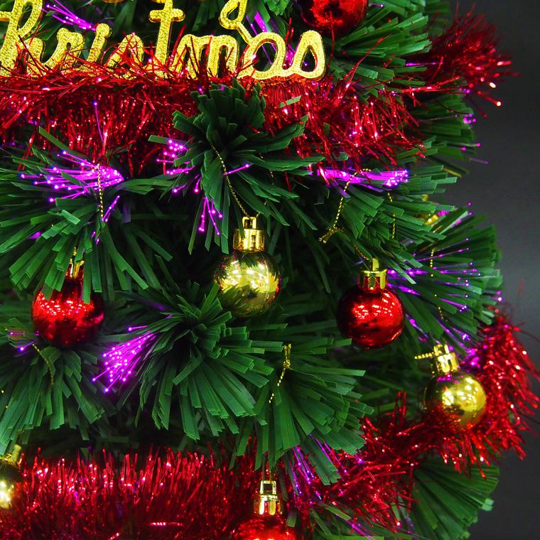 クリスマスツリーセット60cmグリーン ファイバーツリー 北欧 おしゃれ