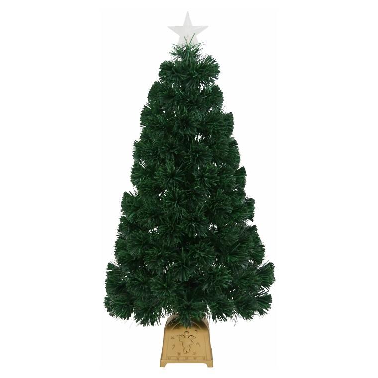 クリスマスファイバーツリー90cm グリーン クリスマスツリー