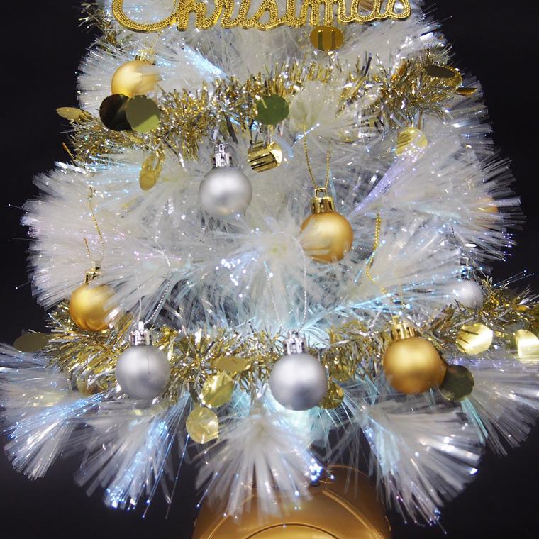 クリスマスツリーセット60cmホワイト ファイバーツリー 北欧 クリスマスツリーセット60cmホワイト ファイバーツリー 北欧