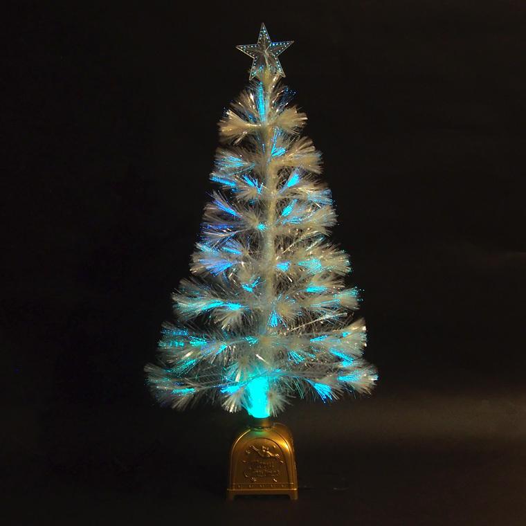 クリスマスファイバーツリー60cm ホワイト クリスマスツリー クリスマスファイバーツリー60cm ホワイト クリスマスツリー