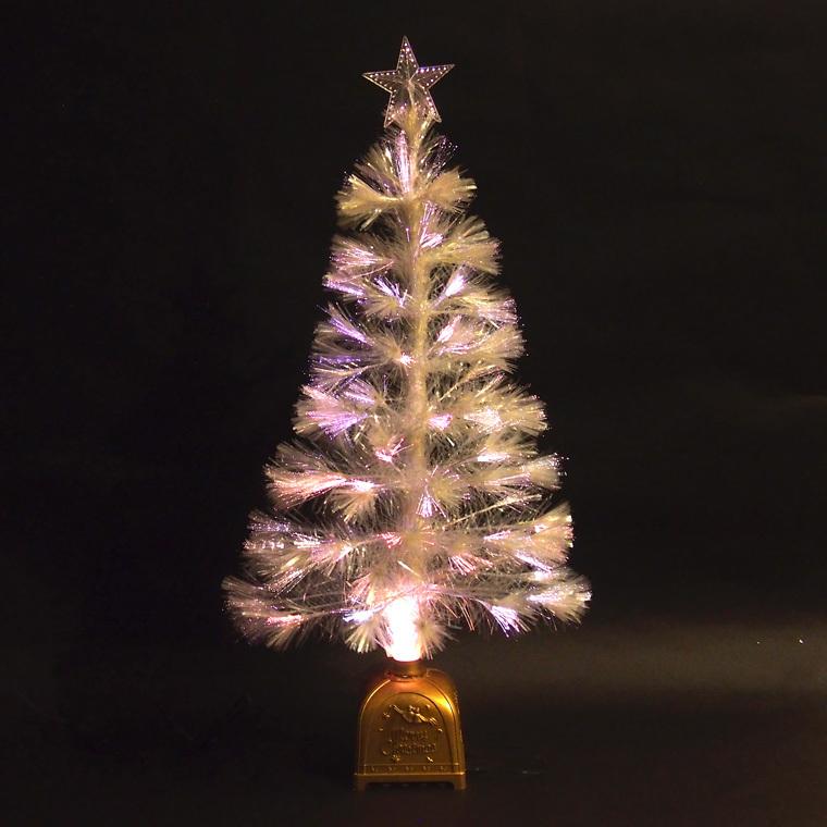 クリスマスファイバーツリー60cm ホワイト クリスマスツリー クリスマスファイバーツリー60cm ホワイト クリスマスツリー