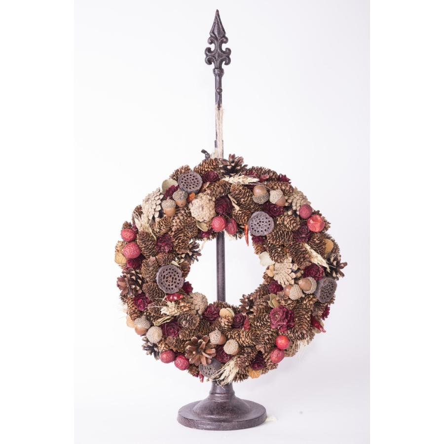 クリスマスリース 25cm ナチュラル ナチュラルリース 玄関 おしゃれ C 3249 クリスマス専門店 Kobe Craft 通販 Yahoo ショッピング