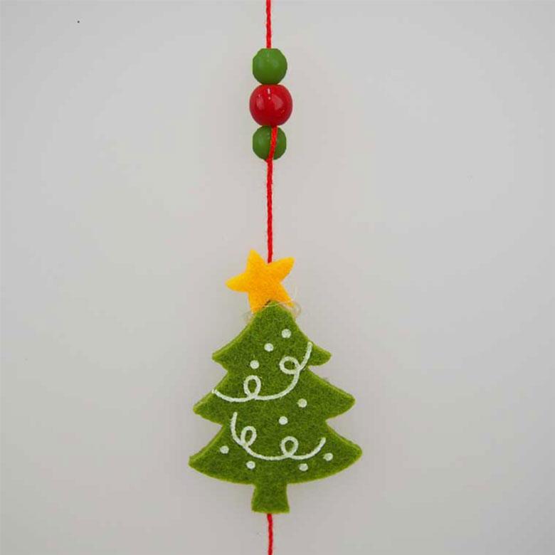 フェルトクリスマスサンタガーランド A1 : クリスマス専門店 フェルトクリスマスサンタガーランド A1 : クリスマス専門店