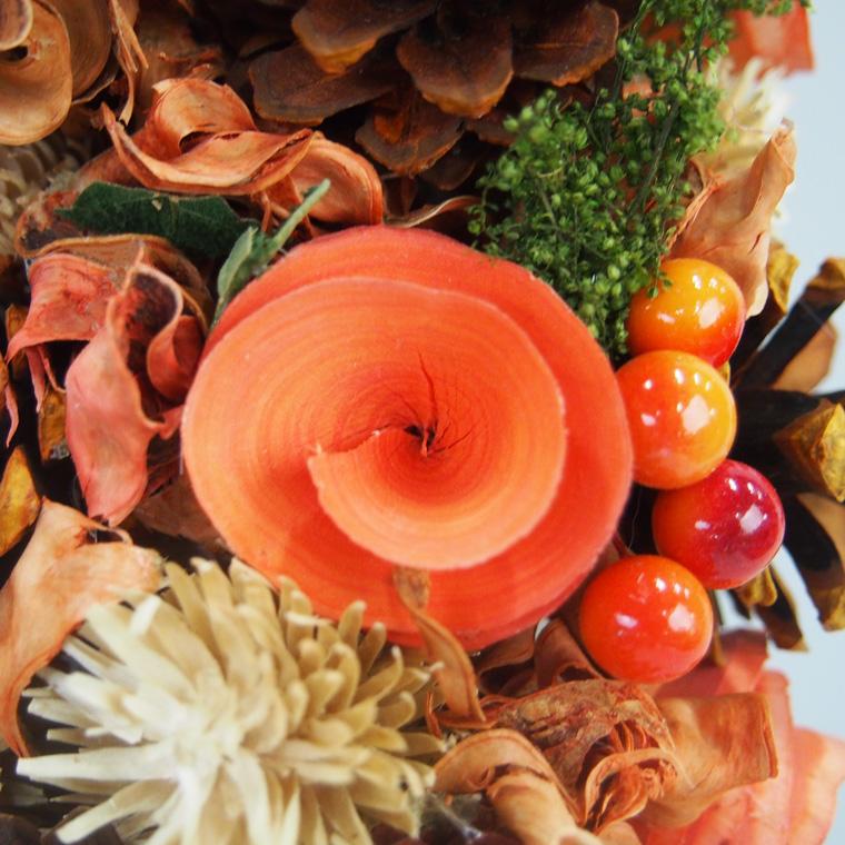 専用＊Halloween＊パンプキン＆オリーブ　シックナチュラル フェイクリース ハロウィンナチュラルリース ハロウィン パンプキン オータム