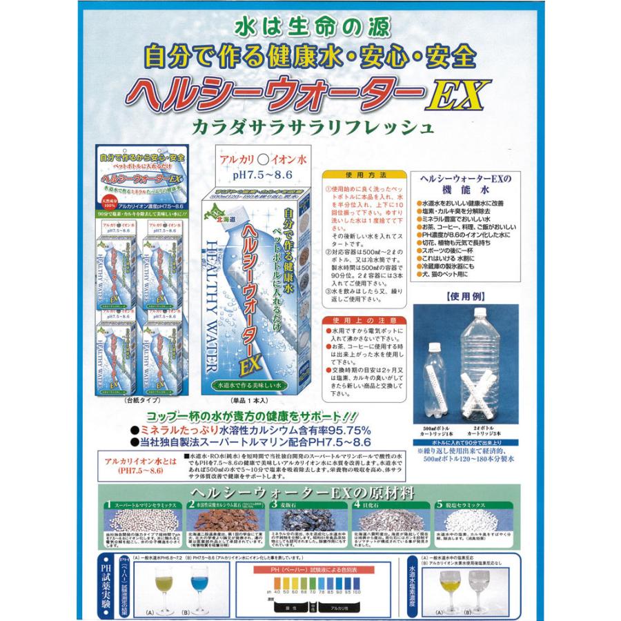 ヘルシーウォーターEX2本セット アルカリイオン水 整水器 浄水器