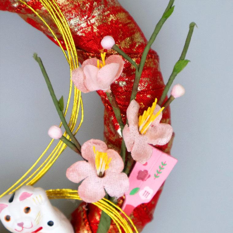 お正月飾り　Ｎｏ．5 お正月飾り 玄関 扉 門松 角松 招き猫 2026 新年 装飾 デコレーション