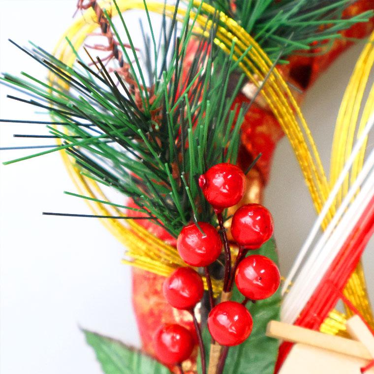 お正月飾り 玄関 扉 門松 角松 招き猫 2026 新年 装飾 デコレーション