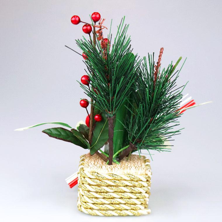 お正月置物 門松 椿 お正月飾り 迎春 玄関 卓上 テーブル おしゃれ