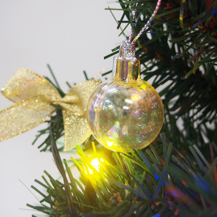 LEDライト付きクリスマスツリーセット90cm 豪華 飾り おしゃれ 北欧