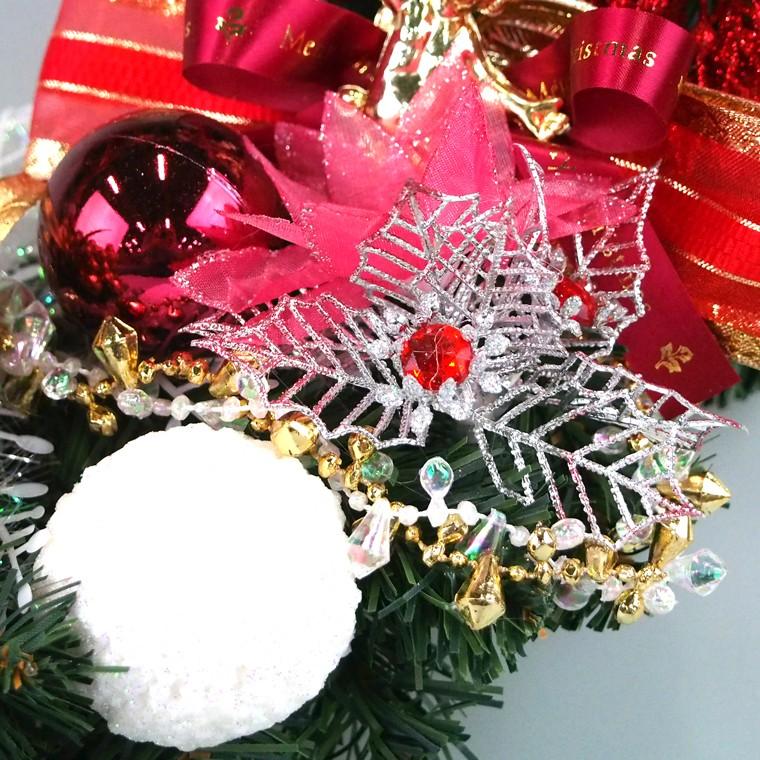 ⭐️可愛い⭐️電飾リボンクリスマスリース⭐️特大50cm強 ⭐️可愛い⭐️電飾リボンクリスマスリース⭐️特大50cm強 ⭐️可愛い