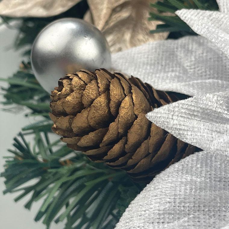 ポインセチアリース 玄関 飾り クリスマスリース 部屋 北欧 特大 ポインセチアリース 玄関 飾り クリスマスリース 部屋 北欧 特大
