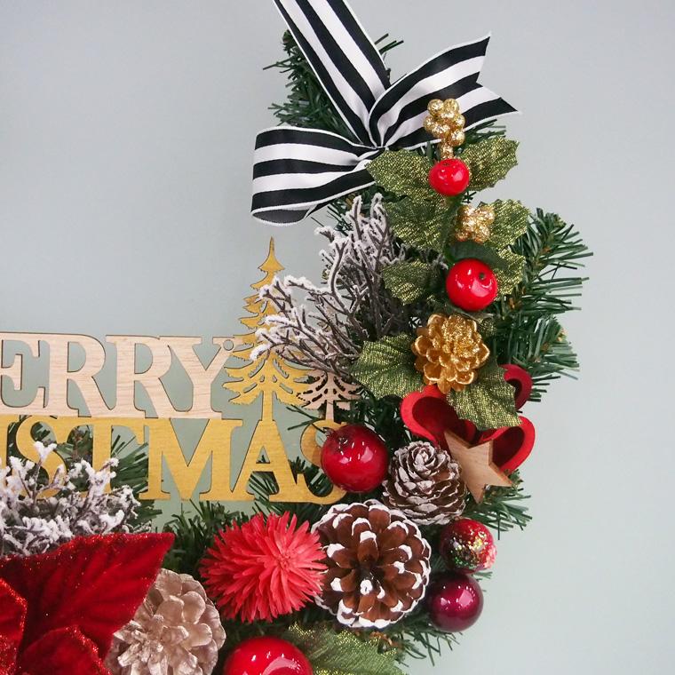 三日月リース⋆☪︎·̩͙‪⋆͛ ベル付き♪̆̈ 1点のみ ﾜｲﾔｰﾘｰｽ三日月L: フラワーベース・鉢カバー ｜ YDMオンライン