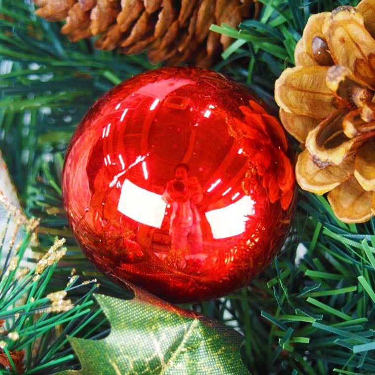 クリスマスリース 60cm レッド 特大 玄関 おしゃれ 北欧 手作り クリスマスリース 60cm レッド 特大 玄関 おしゃれ 北欧 手作り