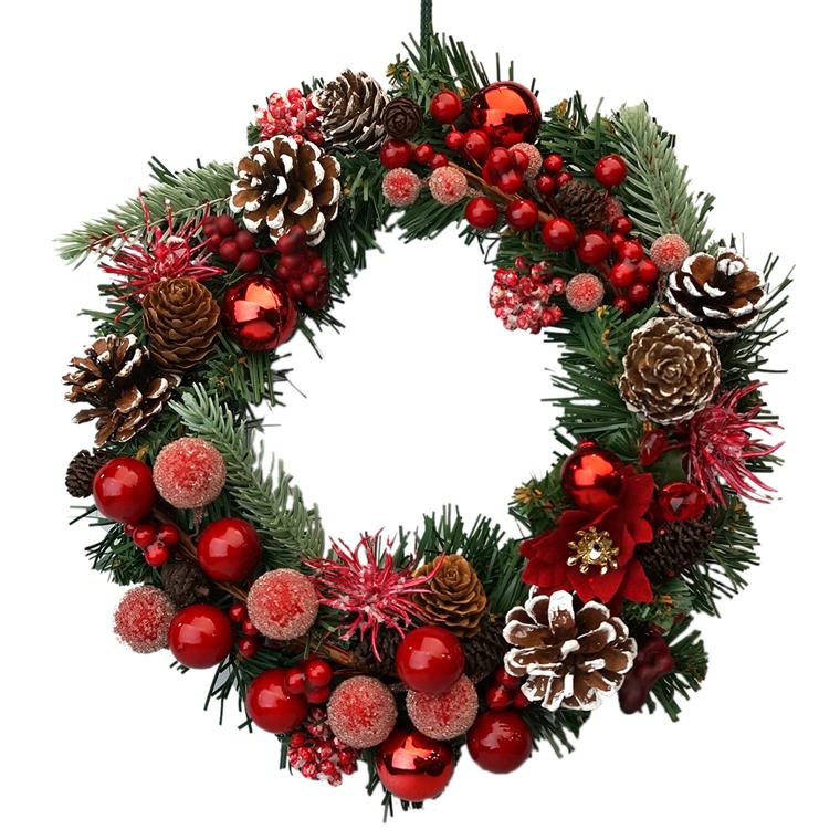 非常に高い品質 クリスマスリース cm ナチュラルスノーグリーン 玄関 おしゃれ 北欧