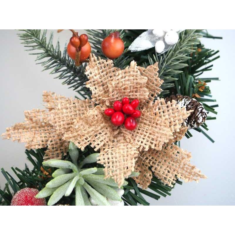 クリスマスリース 25cm ナチュラルスノーブラウン 玄関 おしゃれ クリスマスリース 25cm ナチュラルスノーブラウン 玄関 おしゃれ