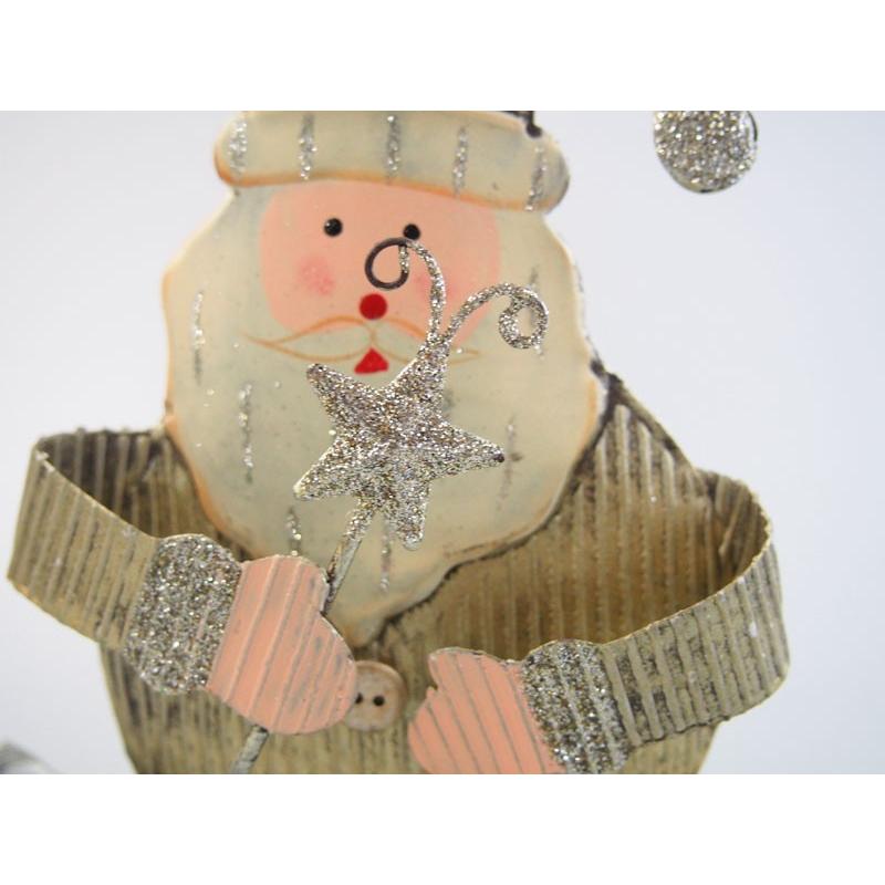 メタルクリスマスサンタスイング（S）J3 : クリスマス専門店 KOBE