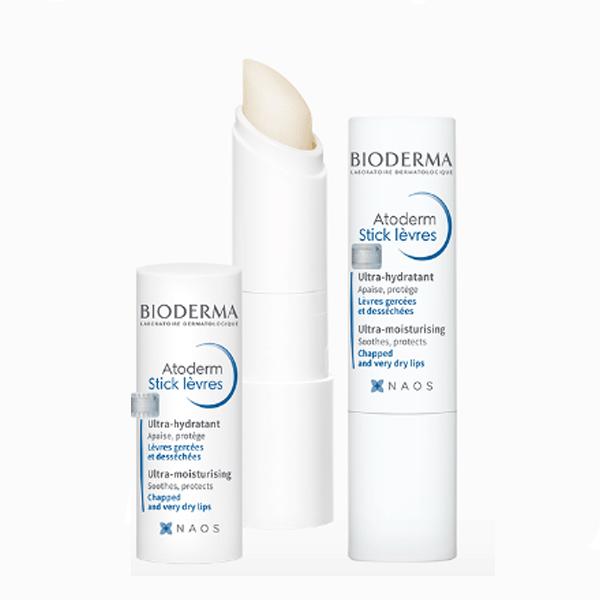 リップ BIODERMA ビオデルマ アトデルム リップスティック 4g×3 送料