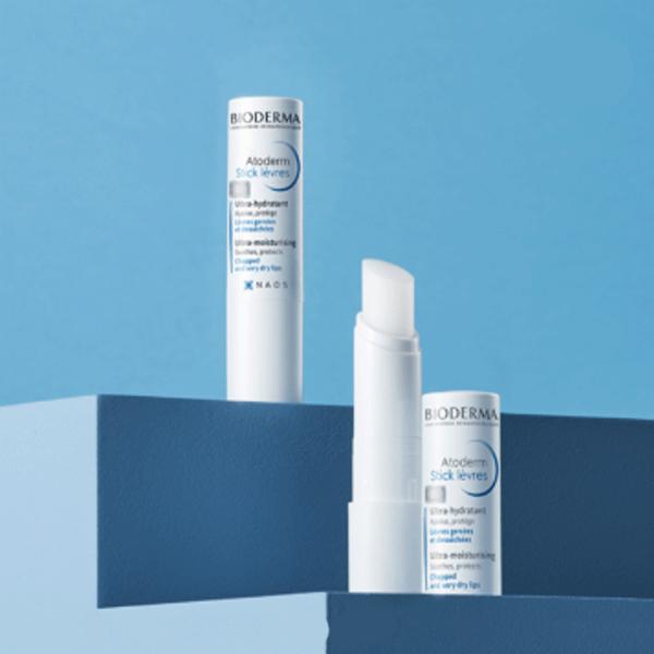 リップ BIODERMA ビオデルマ アトデルム リップスティック 4g×3 送料