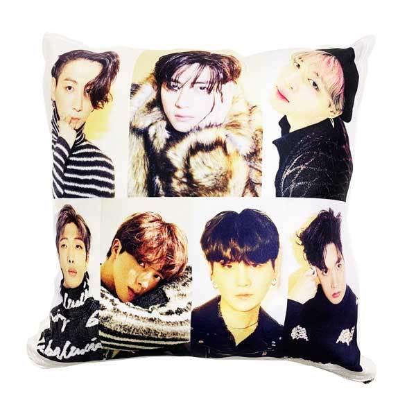 BTSクッション 防弾少年団 BTS ミニクッション 両面 韓流 グッズ 韓国 雑貨 バンタン