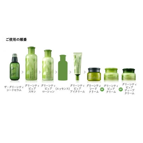 innisfree イニスフリー ザ グリーンティ シード ディープ クリーム 50ml Green Tea Seed Deep Cream 送料無料(一部地域除外)  クリーム 緑茶 水分 乾燥｜kobe-o-ton｜02