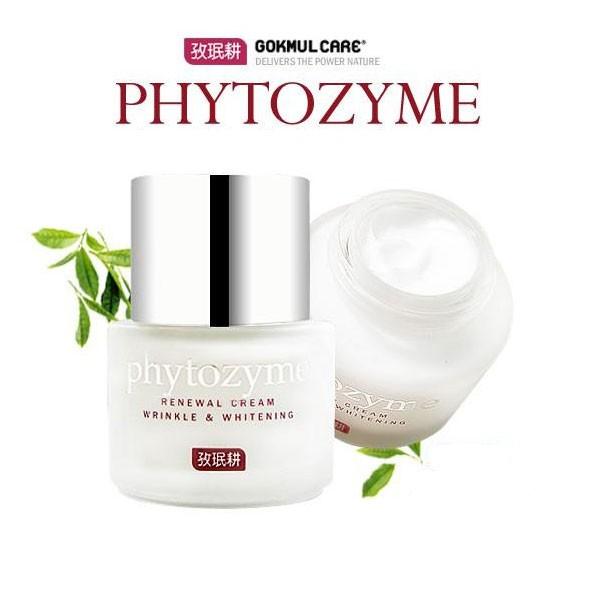 人気!!【  】孜民耕(ジャミンギョン)gokmul fermentation Phytozyme Renewal Cream Wrinkle Whiteningファイトザイム リニューアルクリ｜kobe-o-ton