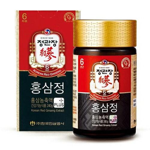 【紅蔘精は プラス に生まれ変わりました!!】送料無料！！ 韓国直輸入！ 正官庄　紅蔘精PLUS （高麗紅蔘濃縮液） 240ｇ×2本