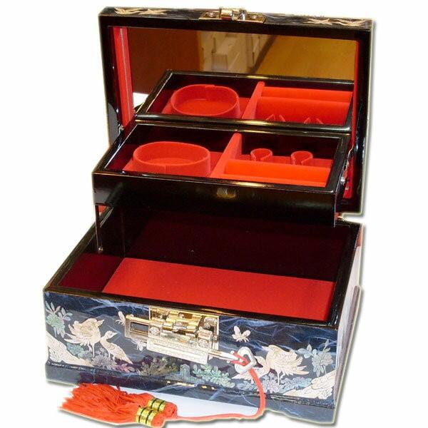 全国送料無料！ 韓国の伝統を伝えるアンティーク漆器宝石箱