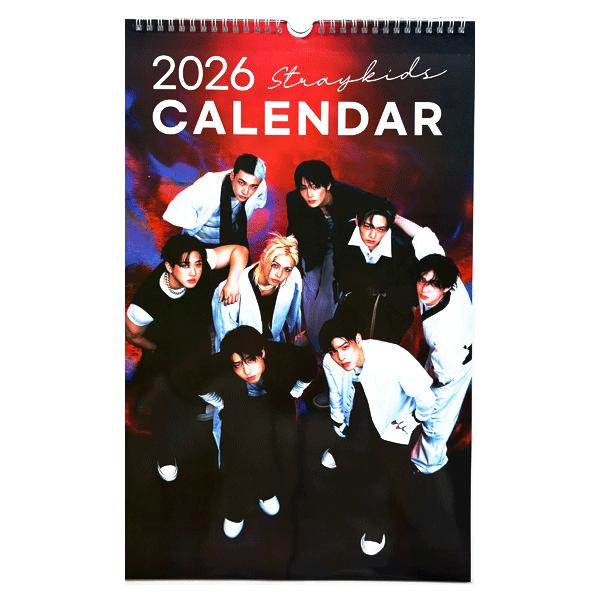 壁掛けカレンダー2025年度】Stray Kids ストレイキッズ 2025年度 