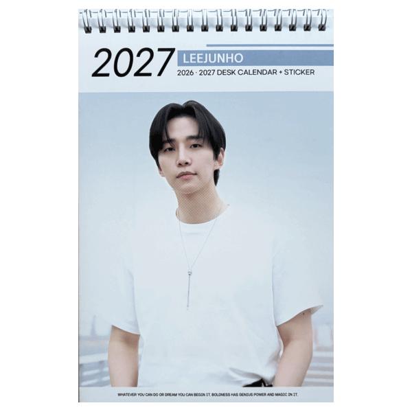 2PM LEE JUNHO イジュンホ イジュノ 2026.2027年 2年分卓上カレンダー