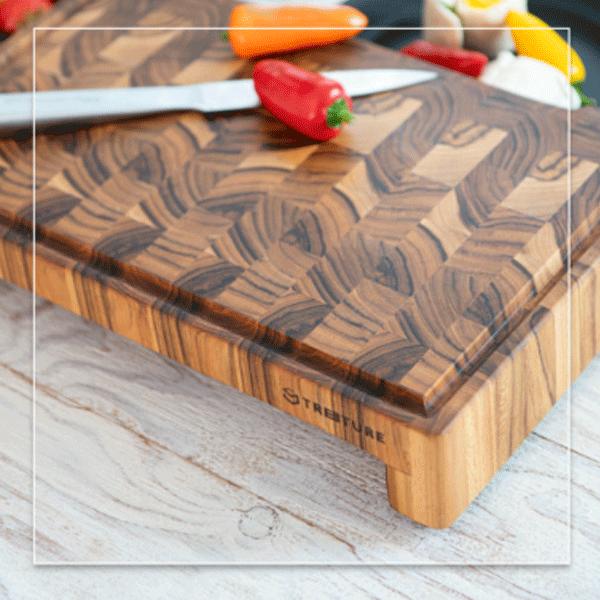 韓国直輸入！ TREETURE トレジャー まな板 【M】包丁置き トレイ