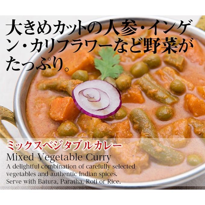 レトルトカレー MTR ミックスベジタブルカレー 300g インドカレー｜kobe-spice｜02