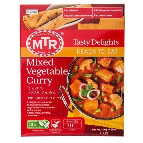 レトルトカレー MTR ミックス ベジタブル カレー 10個 (300g×10個) Mixed Vegetable Curry インドカレー｜kobe-spice