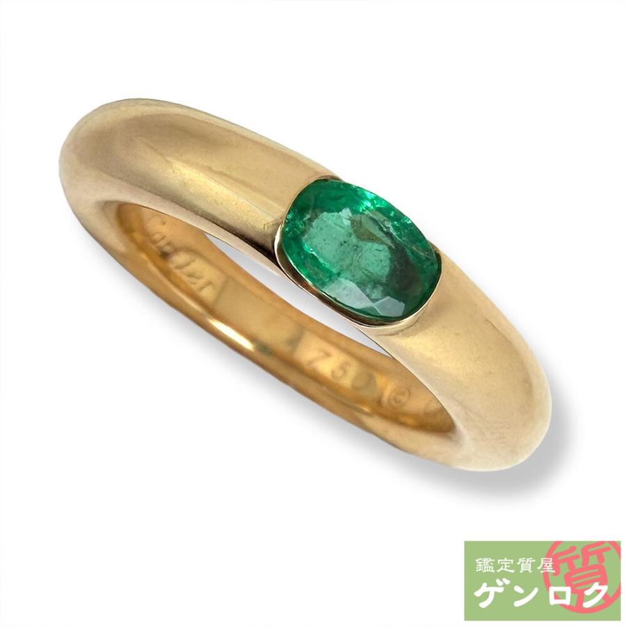 Cartier（カルティエ） 【中古】 エリプス リング 指輪 750YG 