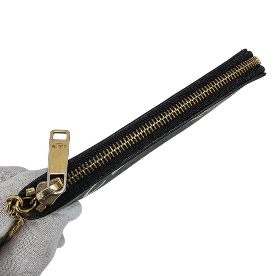 CELINE（セリーヌ） 【中古】 トリオンフ キーリング付 コインケース