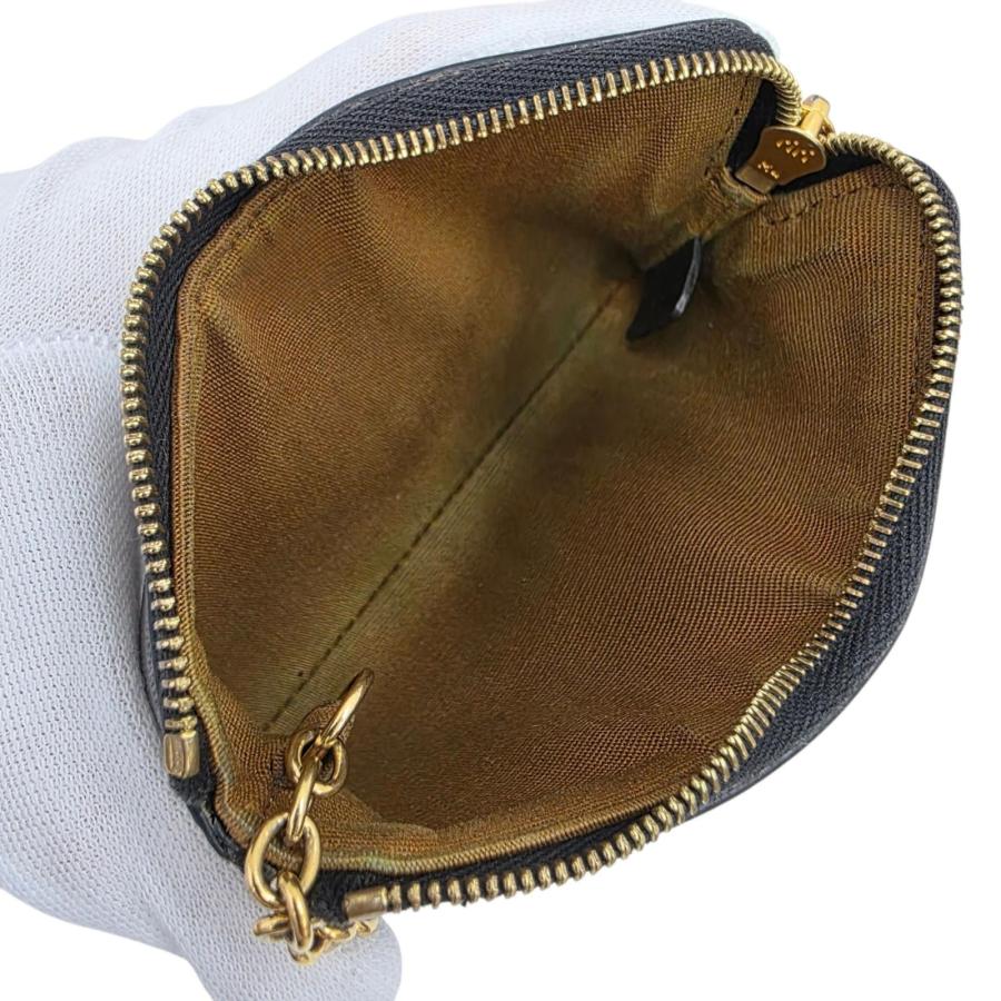 CELINE（セリーヌ） 【中古】 トリオンフ キーリング付 コインケース