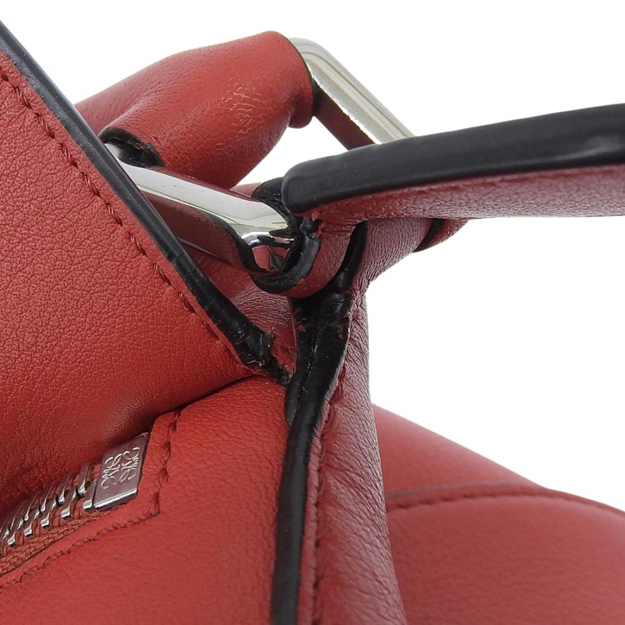 最安値 LOEWE ロエベ ヴィンテージ ハンドバッグ ボルドー ワインカラー 最安値 LOEWE ロエベ ヴィンテージ ハンドバッグ ボルドー ワイン