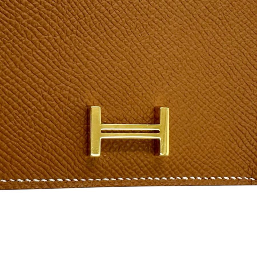 HERMES（エルメス） 【中古】エルメス ベアン エプソン ベアン スフレ 