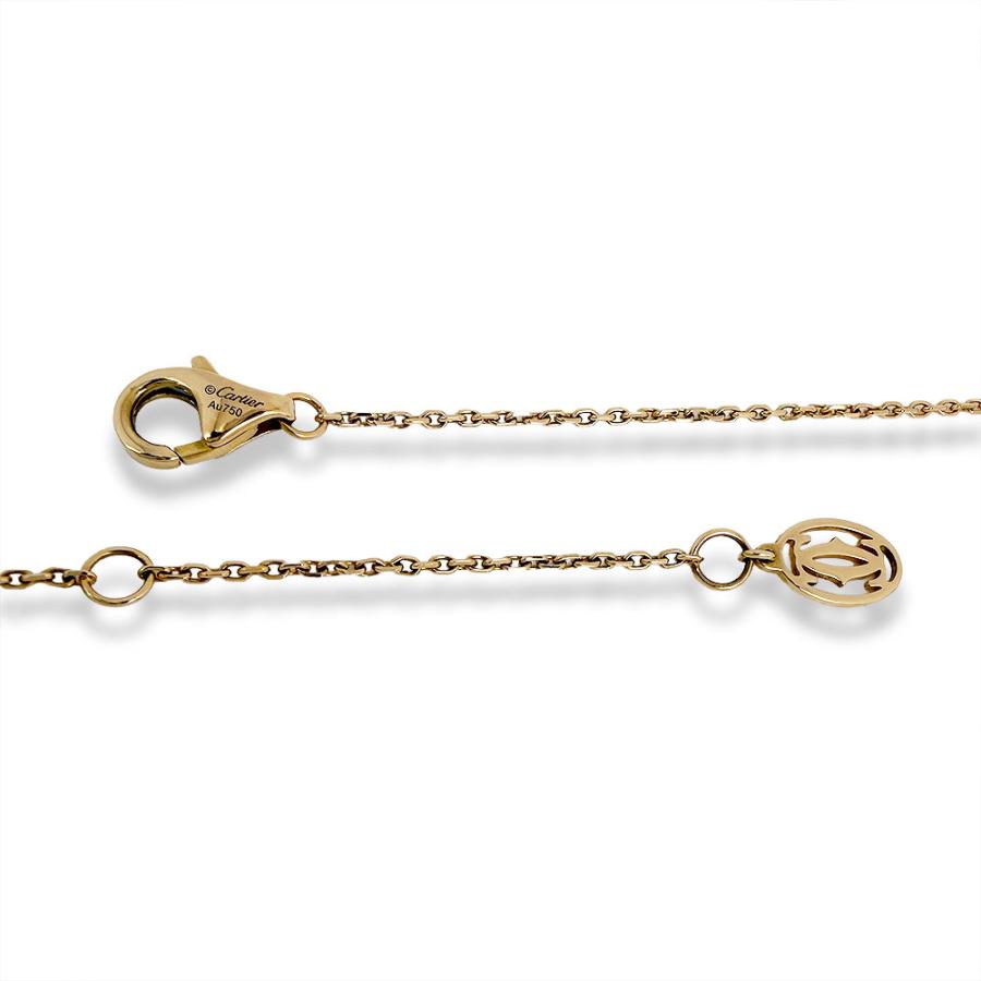 Cartier（カルティエ） 【中古】 ダムール XS ネックレス 750YG ダイヤ