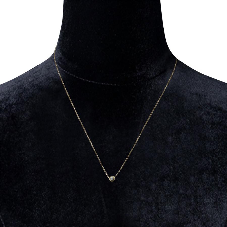 Cartier（カルティエ） 【中古】 ダムール XS ネックレス 750YG ダイヤ