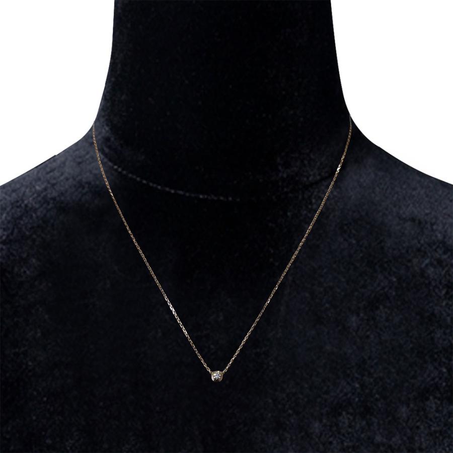 Cartier（カルティエ） 【中古】 ダムール XS ネックレス 750PG ダイヤ