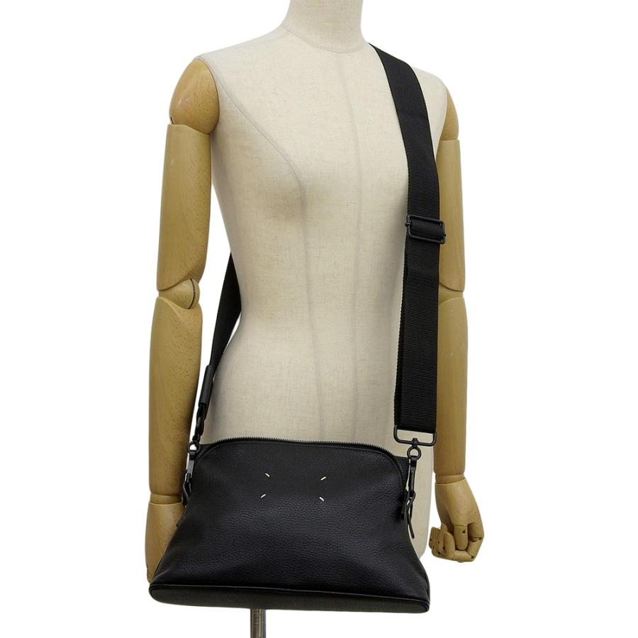 未使用　メゾンマルジェラ　5acレザー ショルダーバッグ 中古】メゾン マルジェラ 5AC 斜め掛けショルダーバッグ ショルダー