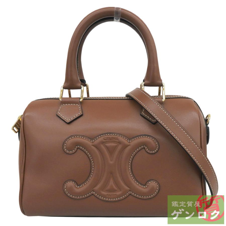 CELINE（セリーヌ） 【中古】セリーヌ キュイルトリオンフ 2WAYミニ