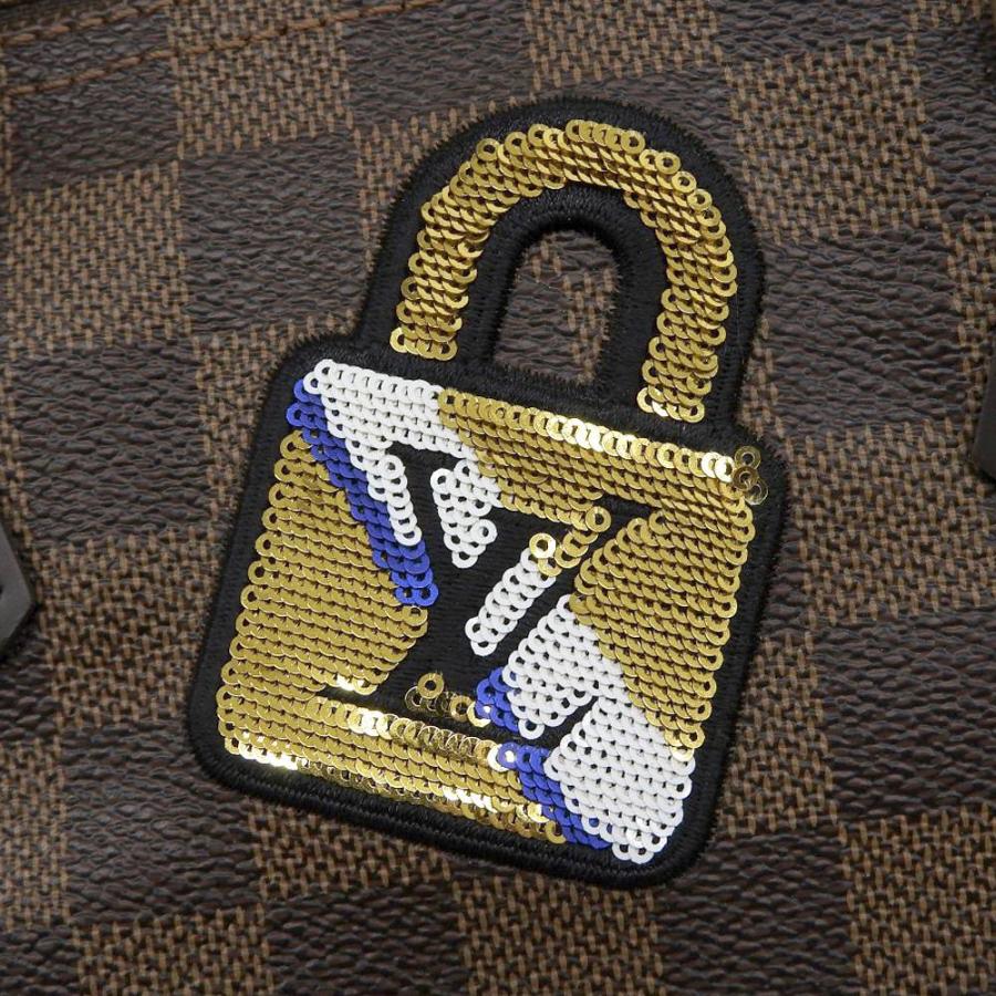 【中古】LOUIS VUITTON ルイ・ヴィトン ダミエ LVストーリーズパッチーズ スピーディバンドリエール30  N40060【質屋】｜kobe78genroku｜06