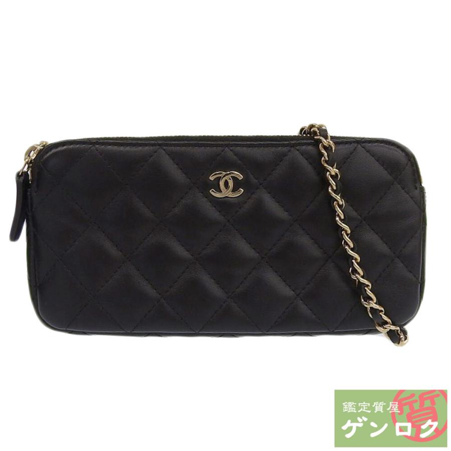 CHANEL（シャネル） 【中古】CHANEL マトラッセ チェーンウォレット