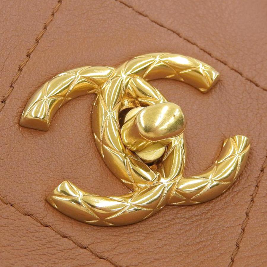 【中古】CHANEL シャネル ホーボーバッグ ショルダーバッグ トートバッグ 2WAY ブラウン レザー IDタグ レディース【質屋】の画像