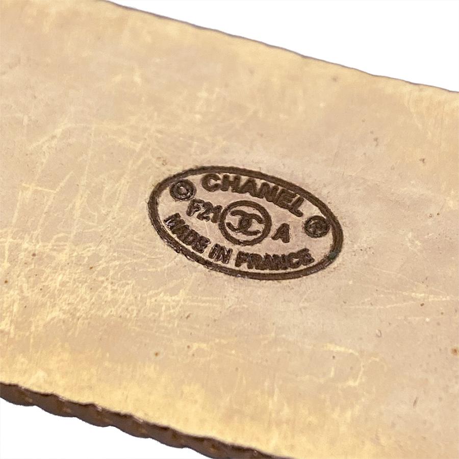 【中古】CHANEL シャネル GP バレッタ 髪留め クリップ【質屋】【代引き手数料無料】の画像