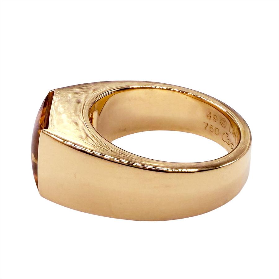 Cartier（カルティエ） 【中古】Cartier タンク シトリン リング 指輪